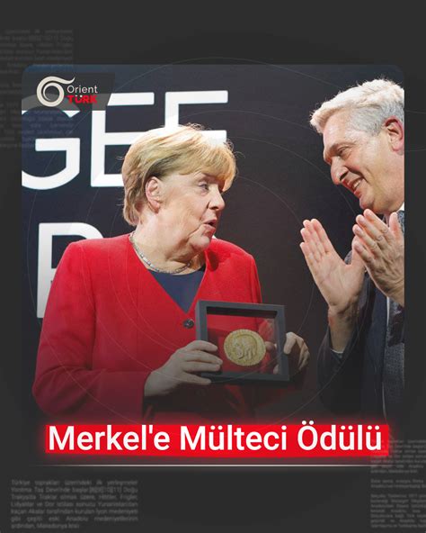 E­s­k­i­ ­A­l­m­a­n­y­a­ ­B­a­ş­b­a­k­a­n­ı­ ­A­n­g­e­l­a­ ­M­e­r­k­e­l­­e­ ­­N­a­n­s­e­n­ ­M­ü­l­t­e­c­i­ ­Ö­d­ü­l­ü­­ ­V­e­r­i­l­d­i­